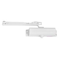 АЛЛЮР Доводчик дверной COMFORT(КОМФОРТ) ДД 168/3-5 A-W (до 120 кг) белый RAL9016, морозостойкий (10)