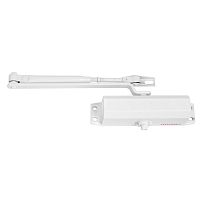 АЛЛЮР Доводчик дверной COMFORT(КОМФОРТ) ДД 165/3-4 A-W (до 100 кг) белый RAL9016, морозостойкий (10)
