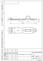 Накладка дверная НД-1 (L-125мм) цинк Кунгур (100,10!!!) Накладка дверная НД-1 (L-125мм) цинк Кунгур (100,10!!!)