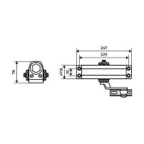 АЛЛЮР Доводчик дверной COMFORT(КОМФОРТ) ДД 229/5-7 A-S (до150 кг) серебро RAL9006, морозостойкий(10) АЛЛЮР Доводчик дверной COMFORT(КОМФОРТ) ДД 229/5-7 A-S (до150 кг) серебро RAL9006, морозостойкий(10)