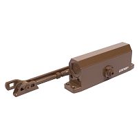 АЛЛЮР Доводчик дверной COMFORT(КОМФОРТ) ДД 188/3-5 A-C (до130 кг) коричн. RAL8024, морозостойкий(10)
