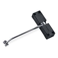 NOTEDO Доводчик дверной пружинный DS-10 черный до 30кг (80) NOTEDO Доводчик дверной пружинный DS-10 черный до 30кг (80)