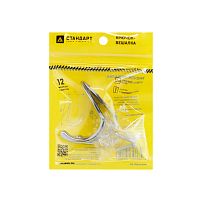 СТАНДАРТ 1089 CP хром ЕВРОПАКЕТ 2шт. крючок-вешалка (600,50) (360,60) СТАНДАРТ 1089 CP хром ЕВРОПАКЕТ 2шт. крючок-вешалка (600,50) (360,60)