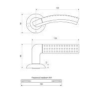 СТАНДАРТ 26 SN/CP мат.никель/хром квадрат 130мм (B2B) Комплект ручек (40) СТАНДАРТ 26 SN/CP мат.никель/хром квадрат 130мм (B2B) Комплект ручек (40)