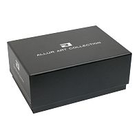 АЛЛЮР "OXFORD" (ОКСФОРД) CP/GL (56225) хром/стекло Комплект ручек (20)